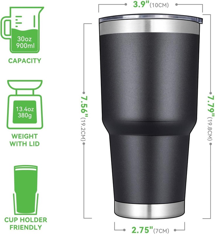 ENGRAVED Custom Personalized Your Name/Logo 30oz Water Coffee Mug Tumbler Gift gallery