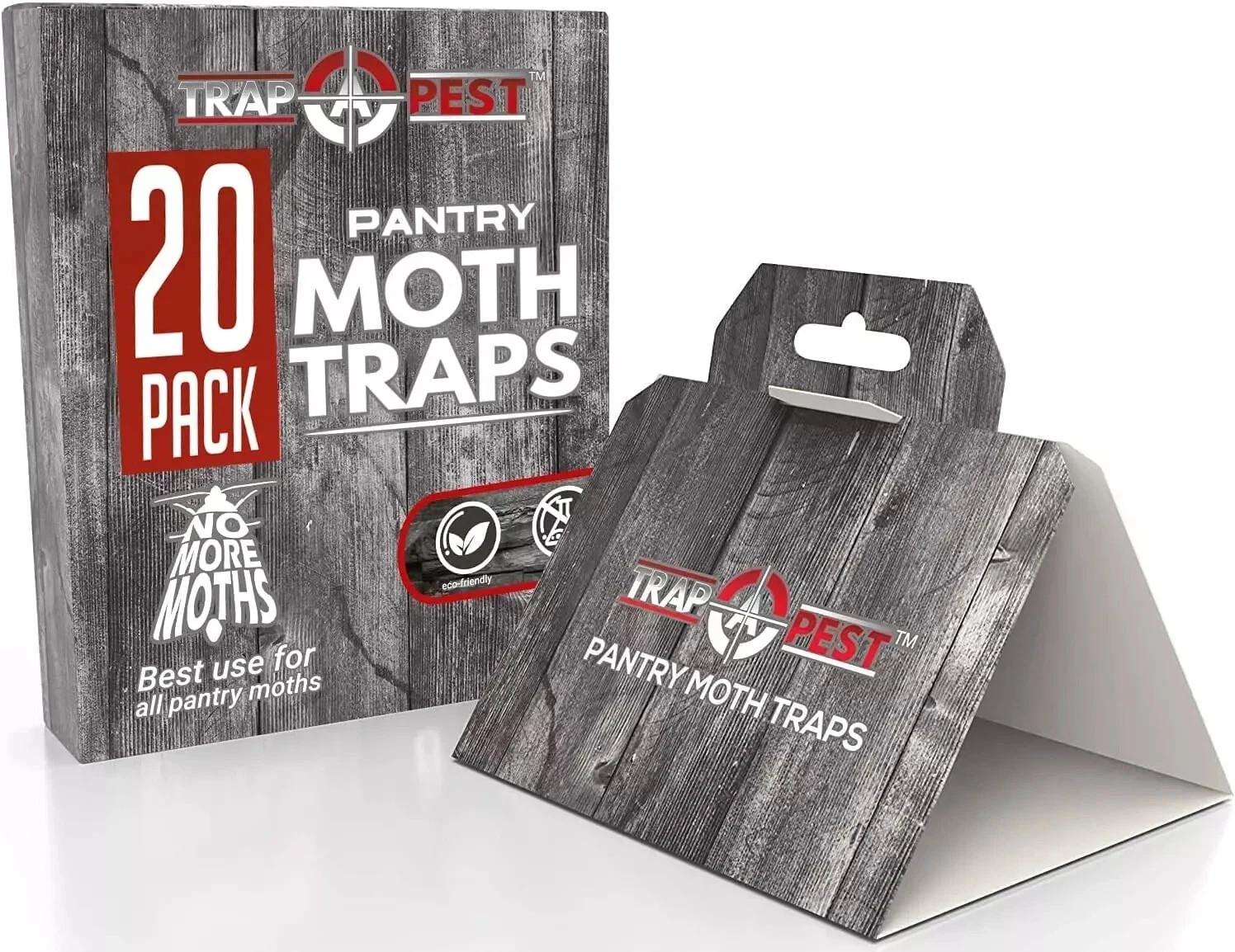 20 Pack Pantry Moth Traps - Safe and Effective for Food and Cupboard - Glue Trap gallery
