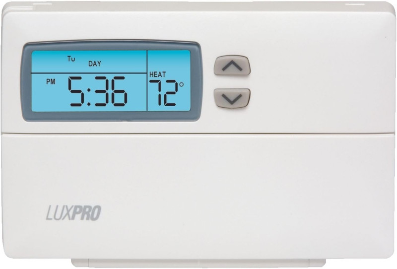 Pro Programmable Thermostat for Home Use; 1 Heat, 1 Cool gallery
