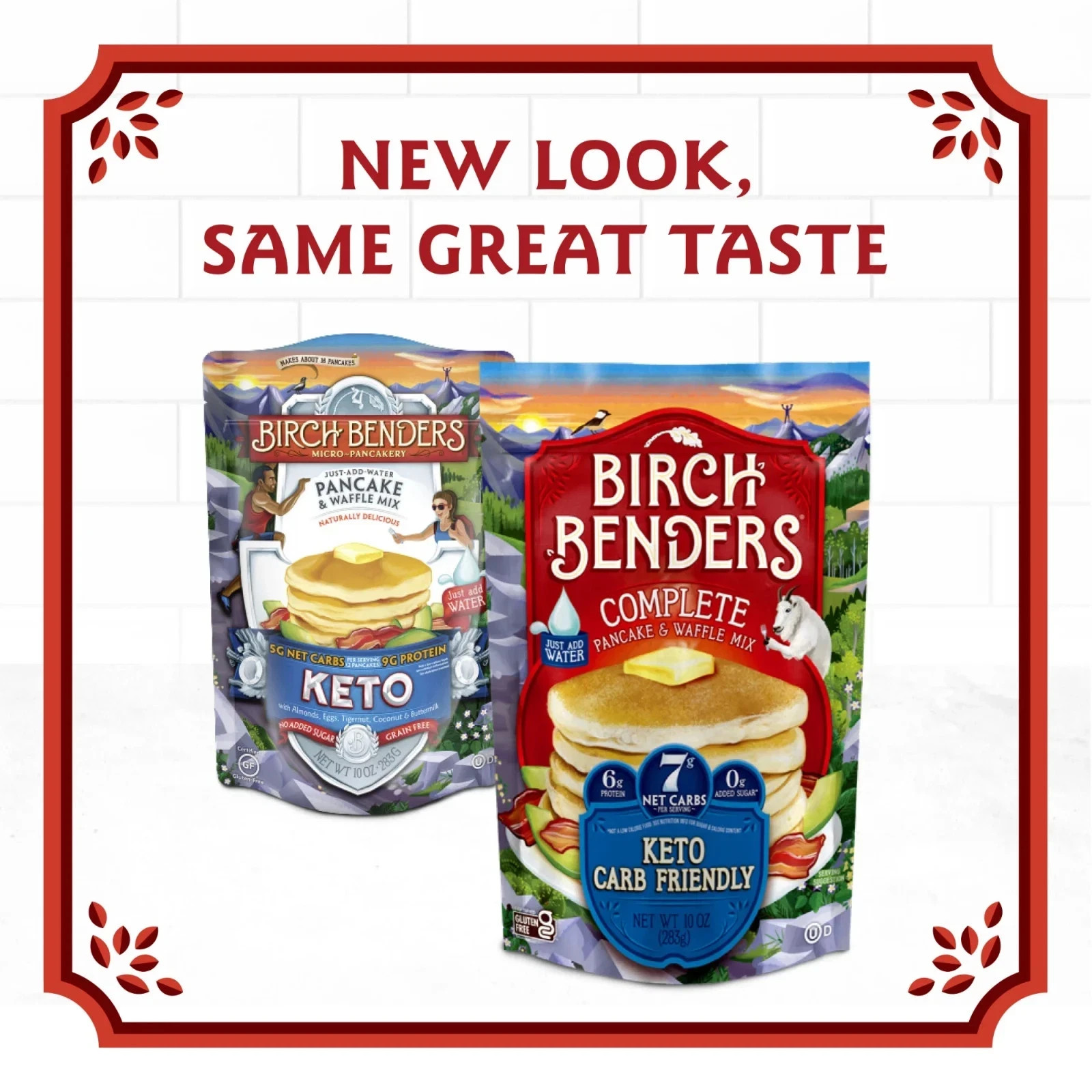 Keto Carb Friendly Pancake & Waffle Mix, 10oz (2 PACK) FREE & FAST SHIPPING gallery