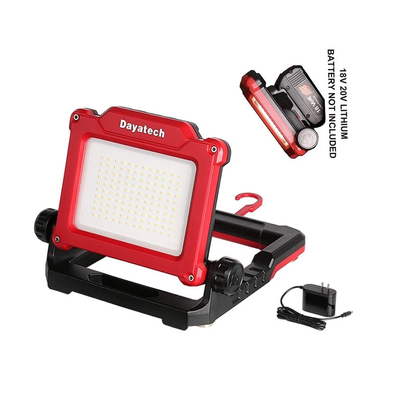 Rechargeable Cordless LED Work Light, 3500 LM, 25 W Compatible with... Fast Ship gallery