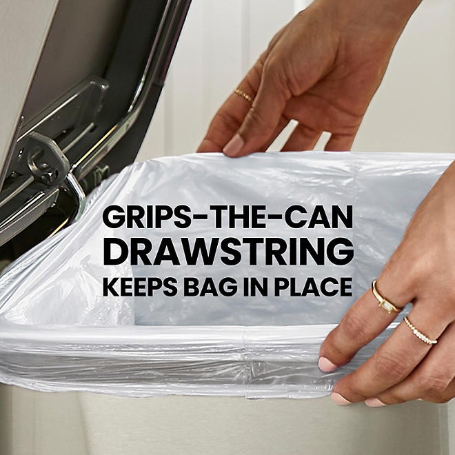 Glad ForceFlex 13-Gallon Kitchen Trash Bags, Gain Original Scent + Febreze, 160 gallery