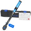 UPGRADE 3/8" Drive Click Torque Wrench,550Ft.Lb,DualDirection Adjustable 72 T... gallery