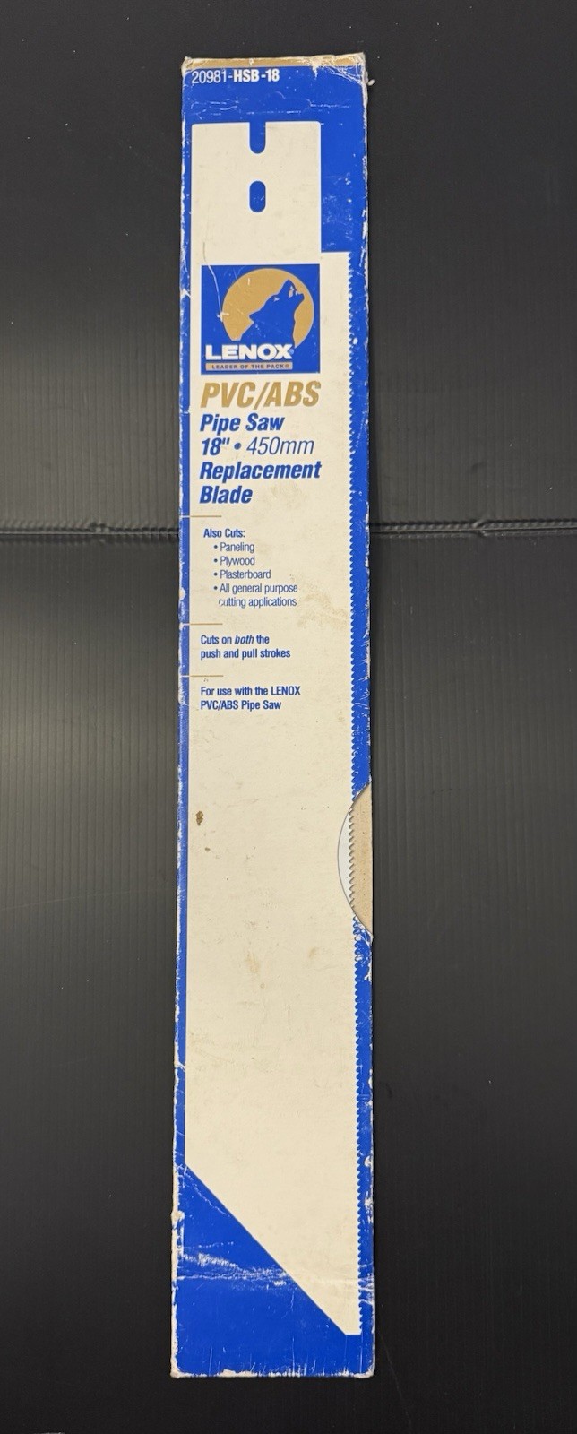 Lenox PVC/ABS Pipe Saw 18” Replacement Blade 20981-HSB-18 gallery