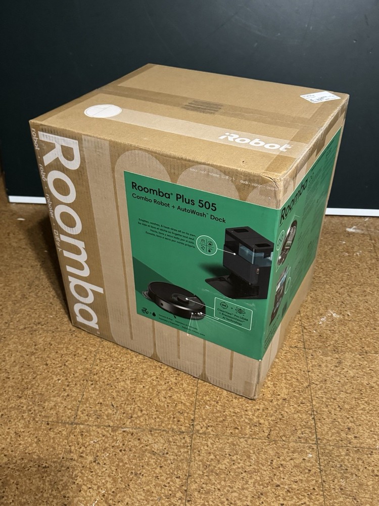 NEW Sealed Unopened iRobot Roomba Plus 505 Combo Vacuum & Mop w/ AutoWash Dock