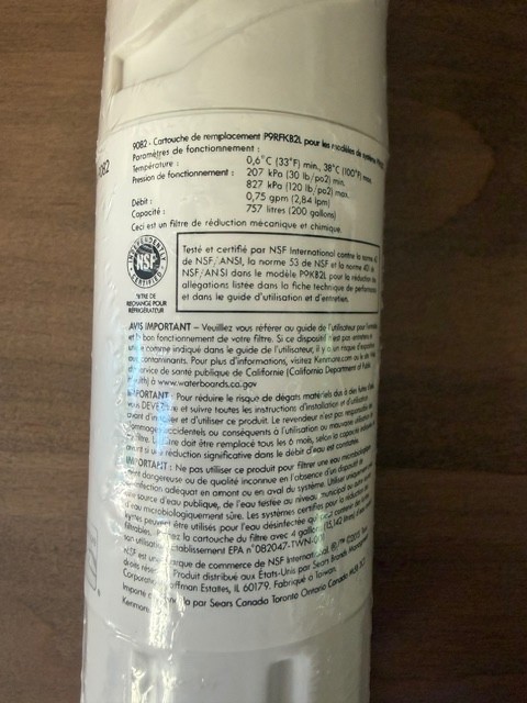 Kenmore 9082 Replacement Refrigerator Filter gallery