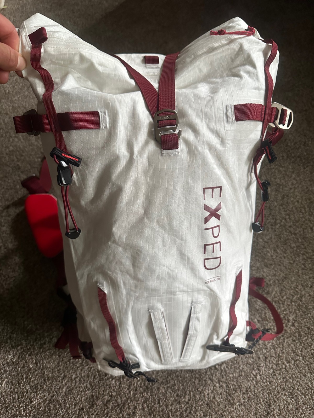 Exped Icefall 50L Alpine Backpack - White, size Medium 2