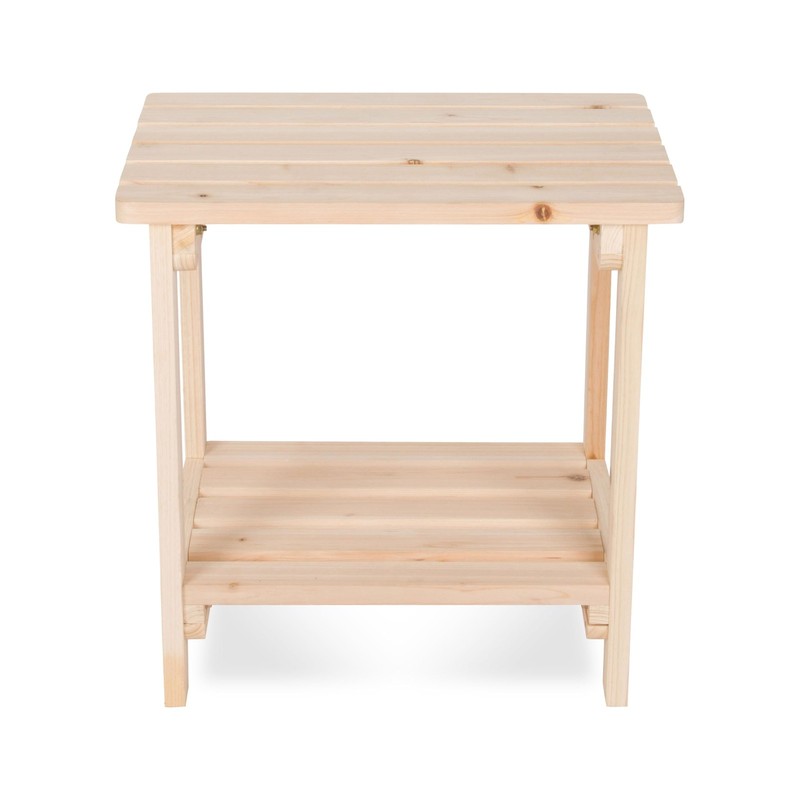 Providence Rectangular Side Table – Natural gallery