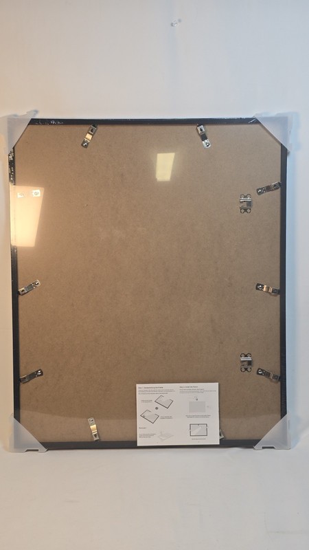 Upsimples 20x24 Picture Frame Black Poster Frame Wall Mount 20 x 24 Inch NEW Box gallery