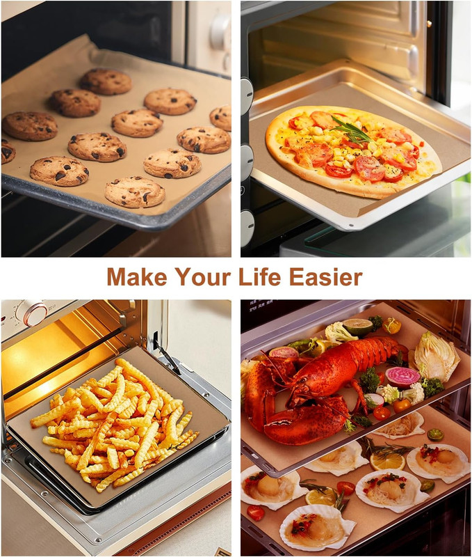 Unbleached Parchment Paper Baking Sheets 9X13In Precut Non-Stick Parchment Paper gallery