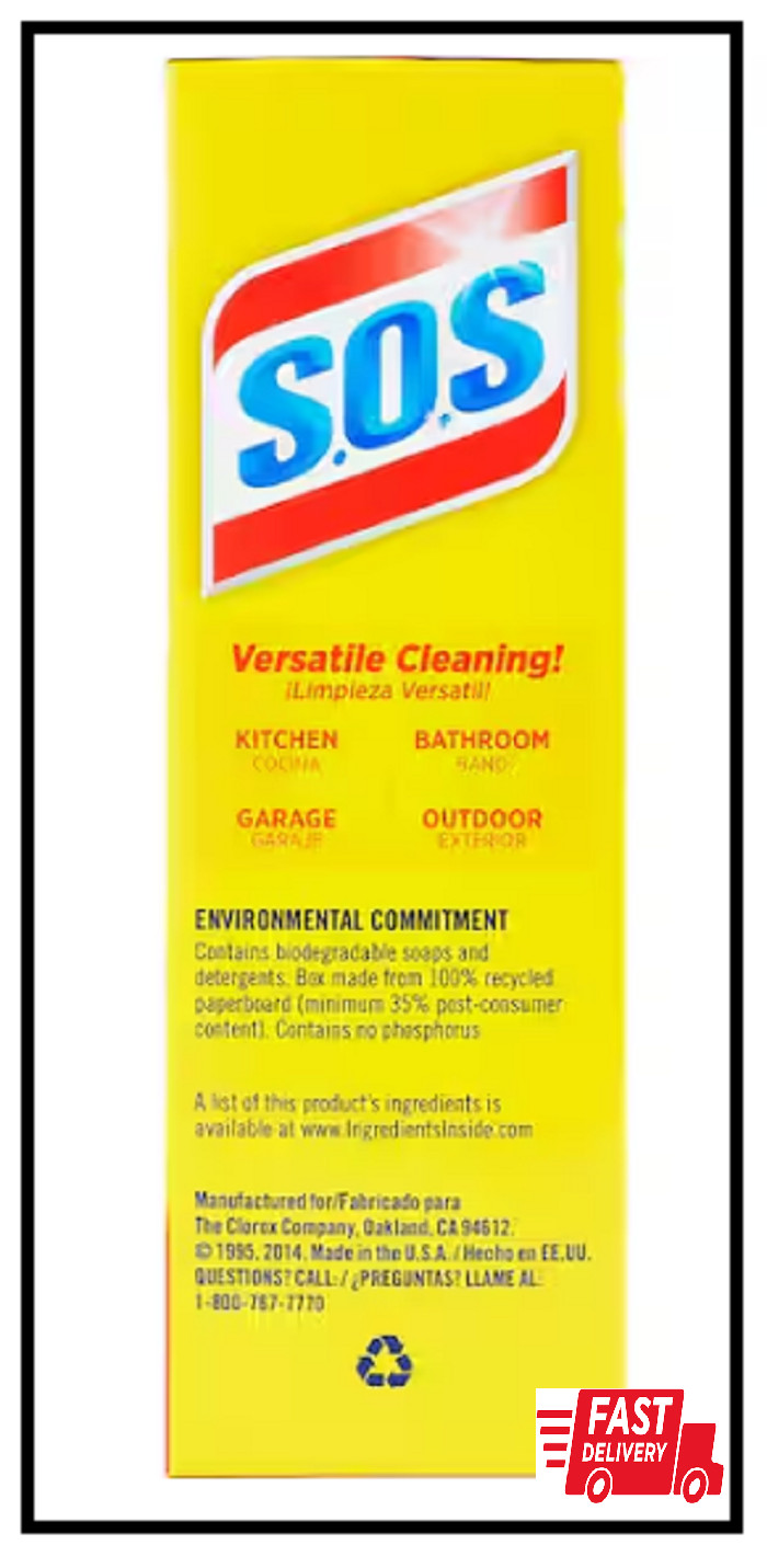 Steel Wool Soap Scouring Pads (18-Pack) (2-Boxes) gallery