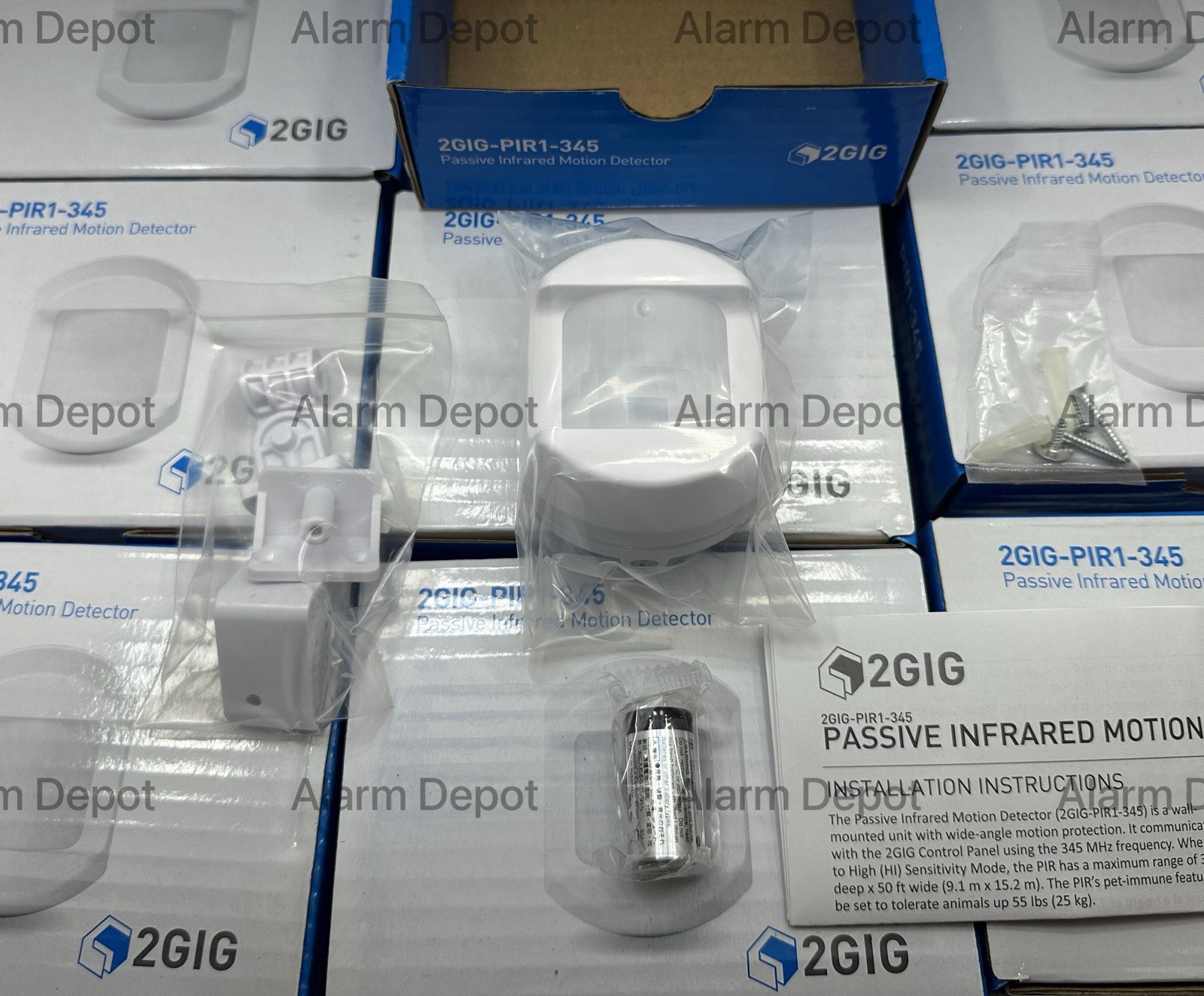 2GIG Motion Detector 2GIG-PIR1-345 Wireless Passive Infrared Pet Immune gallery