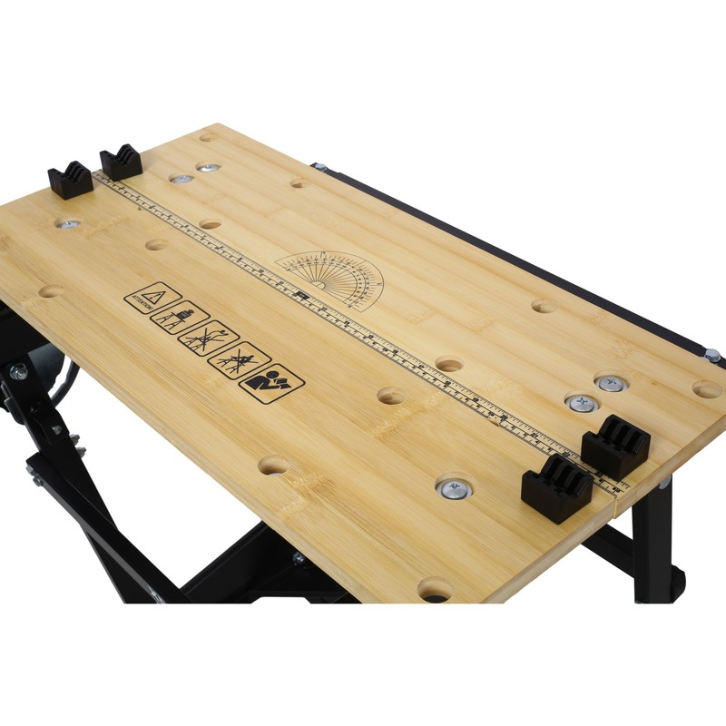 Multifunctional Workbench, Portable Foldable, Holds 550 lbs, Adjustable Jaws gallery