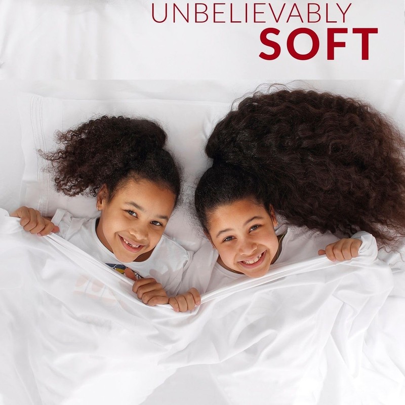 2000 Series 4-Piece Bed Sheet Set Soft Deep Pocket Twin King Queen Full Sheets gallery