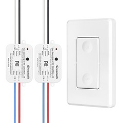 DEWENWILS Wireless Remote Control Wall Light Switch for Ceiling Lights 30M Range
