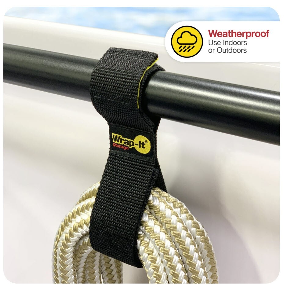 Twin-Straps - 12-in. (2-Pack) Wrap It Storage gallery