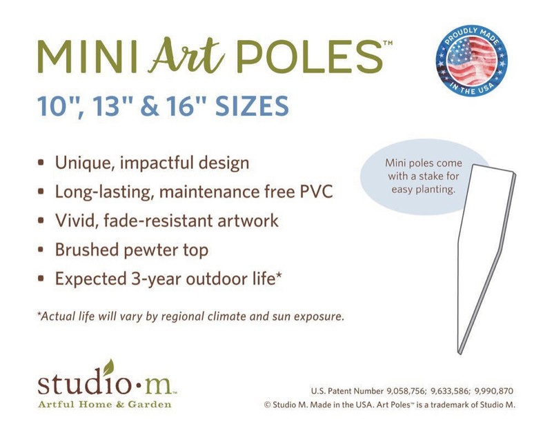 Studio M - 13" Mini Art Pole - Teaching - PL5082 gallery