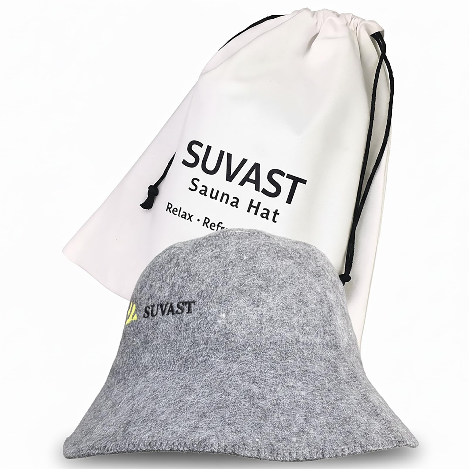 100% Wool Sauna Cap HeatResistant Felt Steam Room Accessory for Men & Women gallery