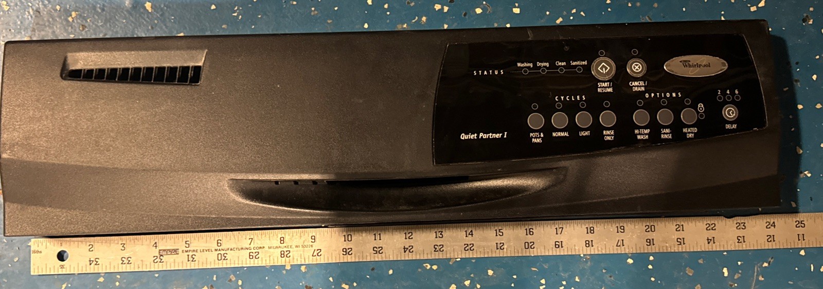 OEM Dishwasher Control Panel PN #8575644 BLACK FREE Shipping Black gallery