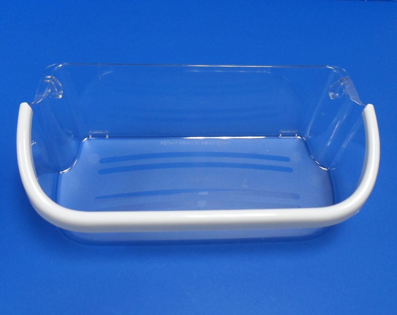 2 x 241808205 for Frigidaire / Electrolux Refrigerator Door Bin Clear / White gallery