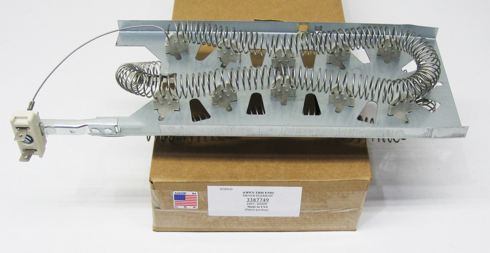 WP-3387749 Dryer Heater Heating Element for Whirlpool Kenmore PS344599 AP2912077 gallery