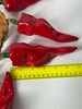 Vintage Ceramic Chile Peppers on Rope 2 Detached 8 Total gallery