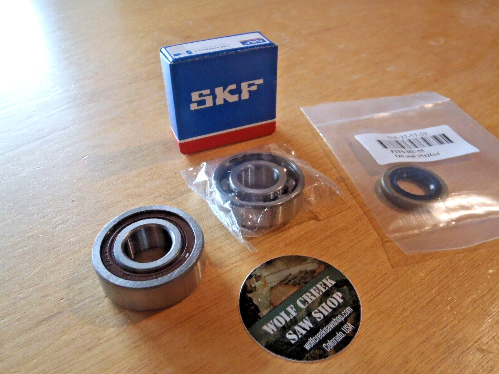 SKF/BB1/BAO crank crankshaft bearings and seals for Husqvarna 346xp 353 JR 2152 gallery