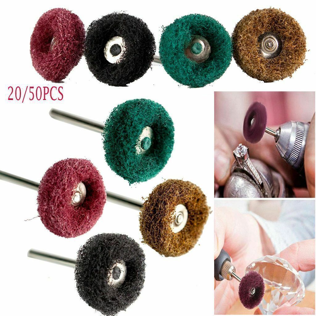 25mm Abrasive Wheel Buffing Polishing Pad Kit Grinding Dremel Rotary Tool 2023 gallery