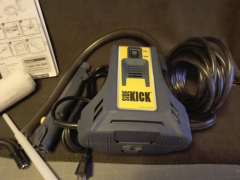 WAGNER Smart SideKick Powered Roller Kit w/ Hose & 5-Gallon Adapter, 9in gallery