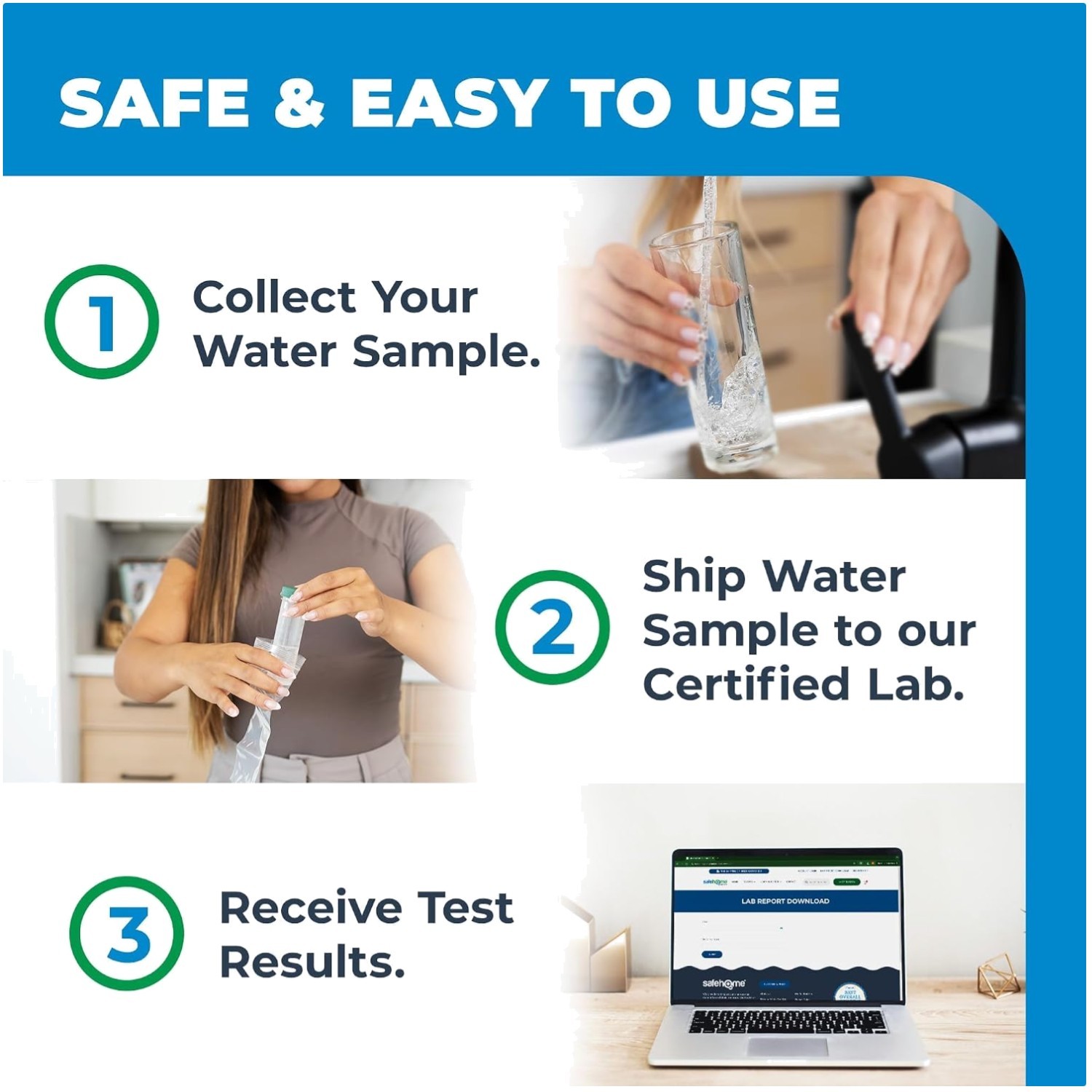 Lead in Water Testing Kit - Quality Controls Included gallery