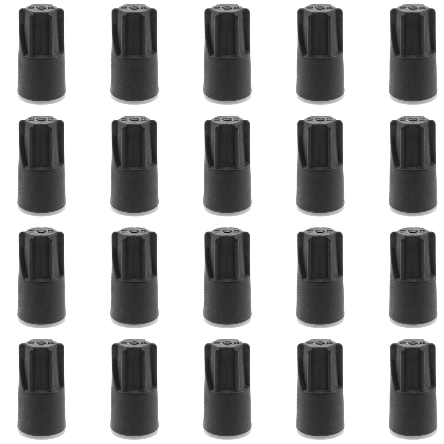 20pcs Waterproof Wire Connector, Outdoor Cap Nuts for #8 to #22 Black gallery