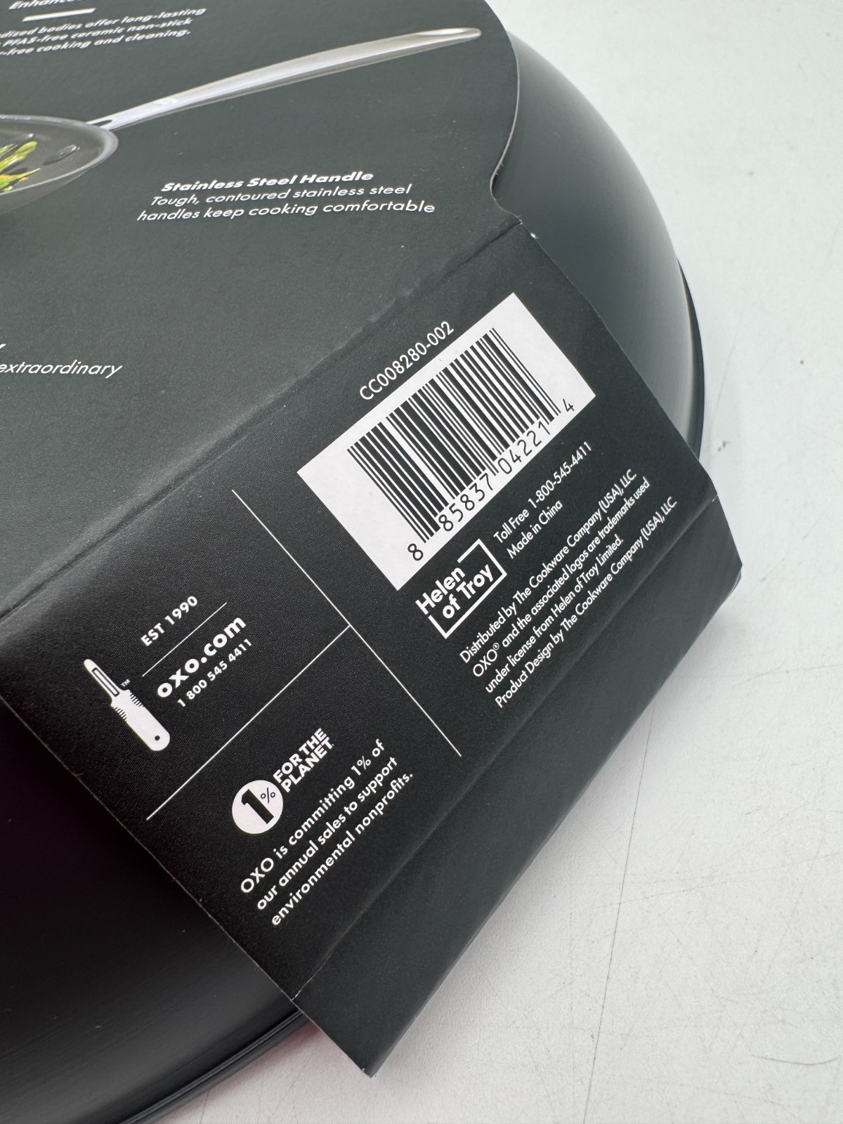 OXO Enhanced Series 10" Frying Pan PFAS-Free Ceramic Nonstick - NEW gallery