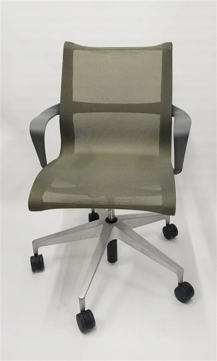 Herman Miller Setu Grey Office desk mesh chair mesh Green Mesh Grey Frame gallery