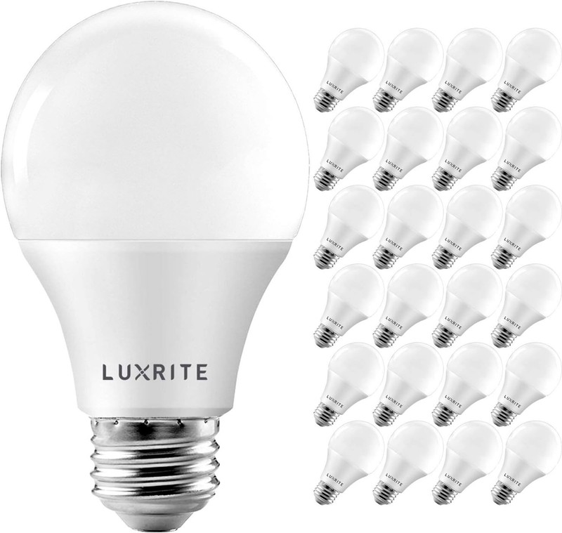 Bright Dimmable A19 LED Bulbs 24 Pack - 60W Equivalent, 800 Lumens Light gallery