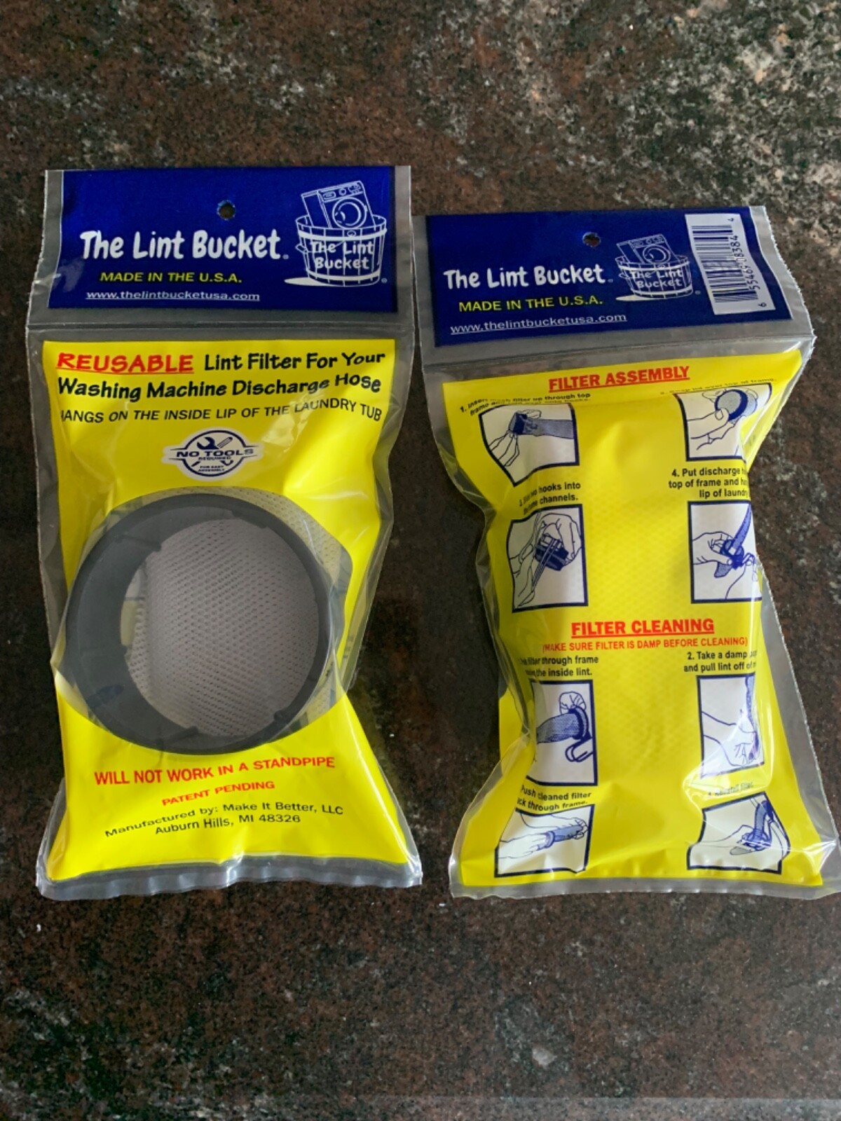 Lint Trap / Lint Filter For Washing Machine Discharge Hose reusable gallery