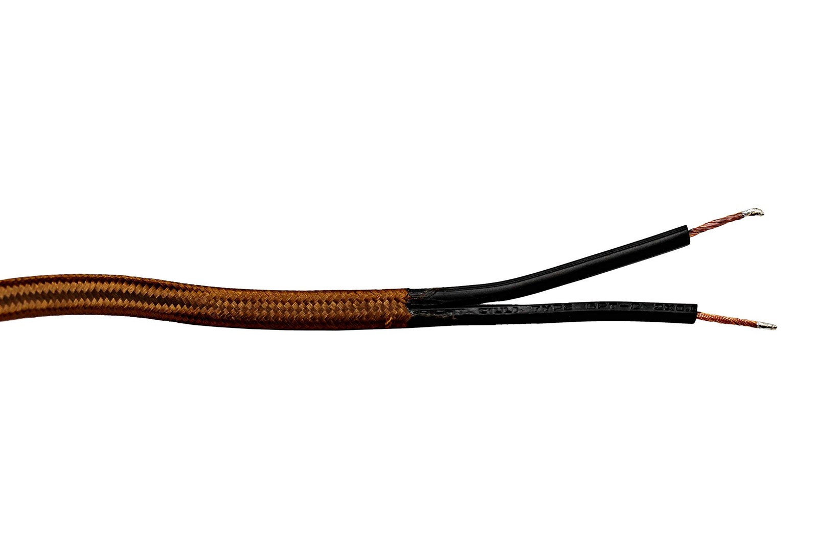 Creative Hobbies Rayon Cloth Covered Electric Lamp Cord with End Plug, Stripped gallery