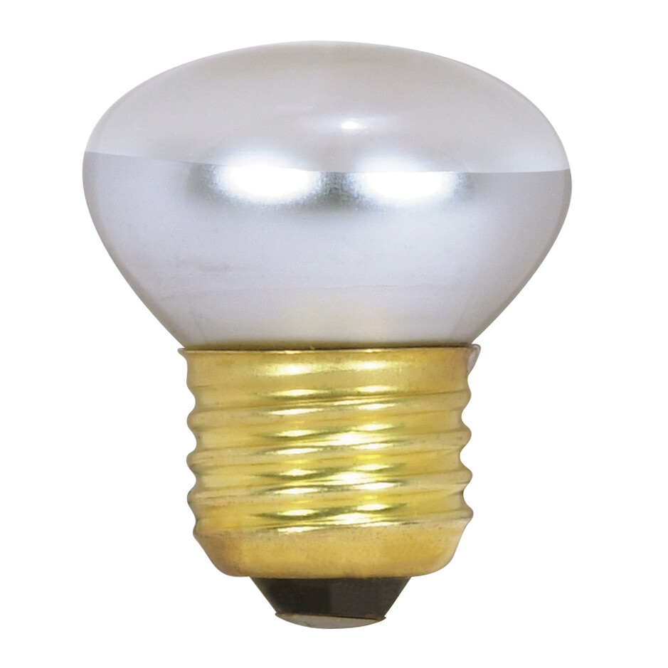 Satco S3602 40W Watt R14 Stubby Medium E26 Base Clear 120V Volt 2700K Warm White gallery