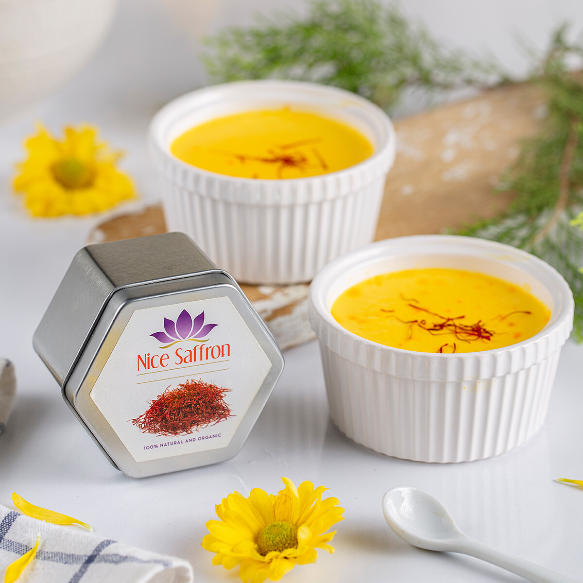 Nice Saffron, Premium Real Saffron Threads Deep Red Saffron Spice gallery