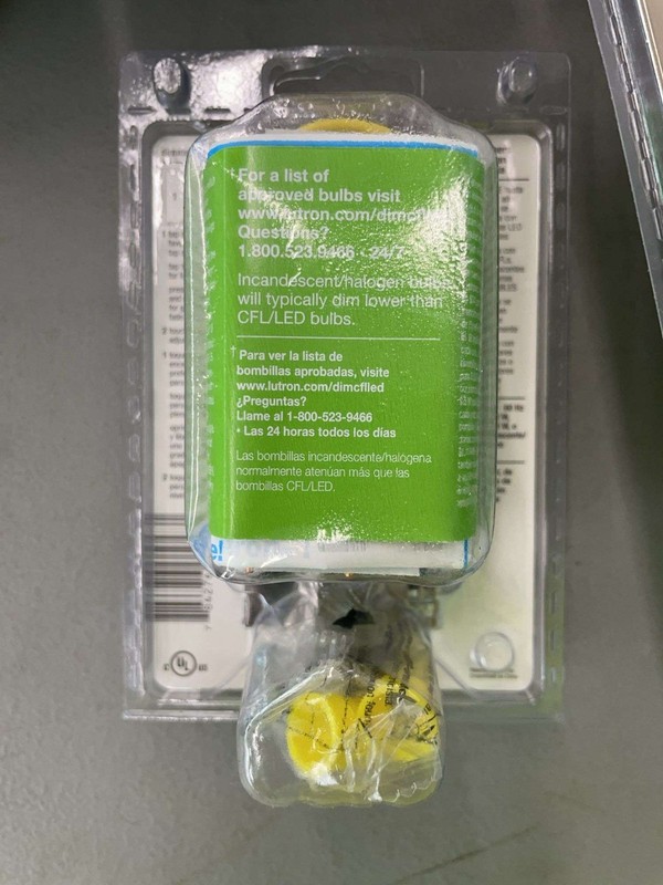 Lutron Maestro Multi-Location LED Toggle Light Dimmer, LigthAlmond MACL-153MH-LA gallery