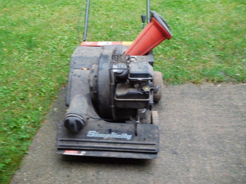 Simplicity Chipper Vac model 5/25 & 8/25 & 8/25ES Used Parts (as needed) gallery