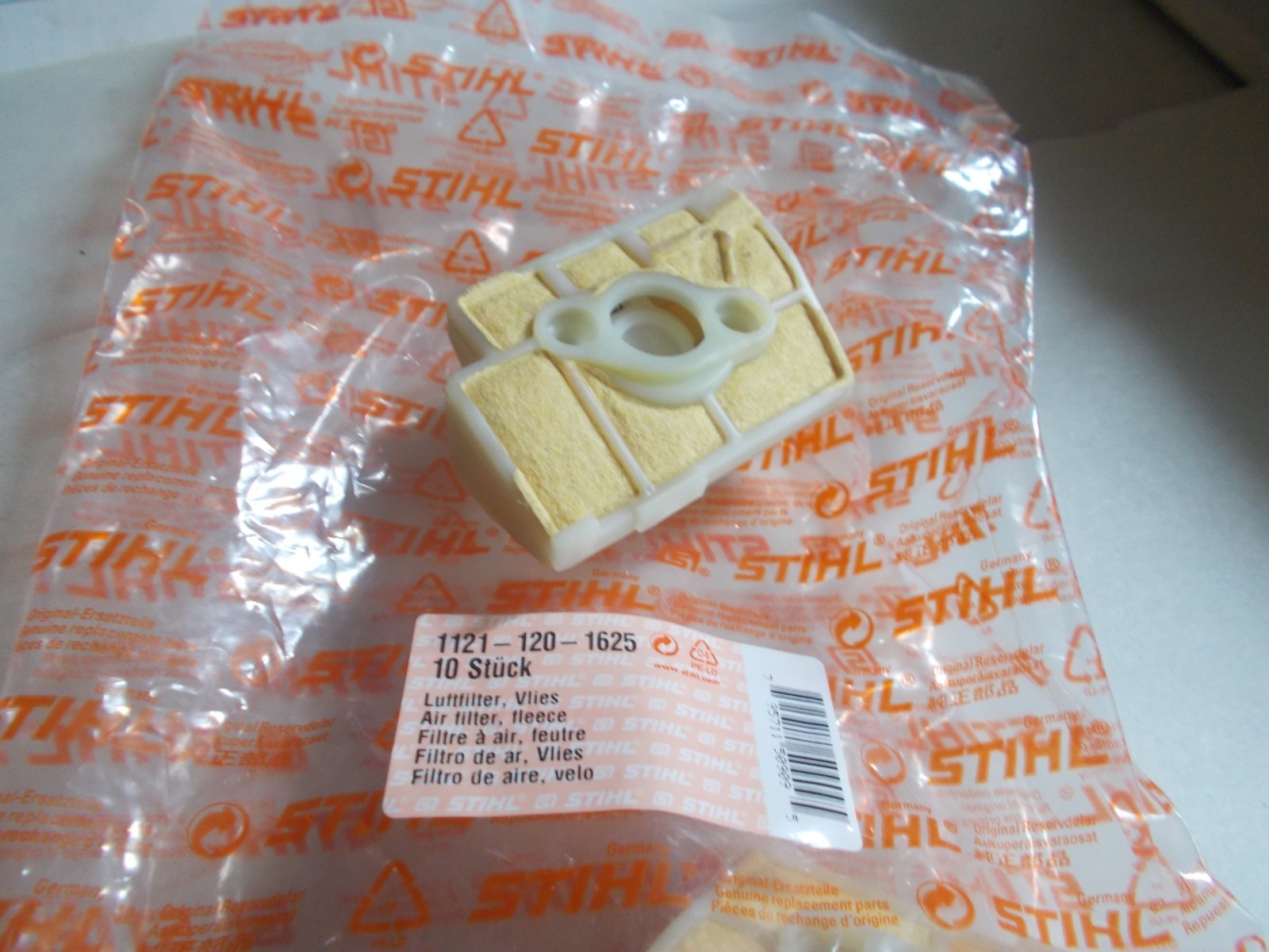 Stihl Genuine OEM 024 Air Filter 024AV Super 024S WB 1121-120-1625 #GM-G4C3 gallery
