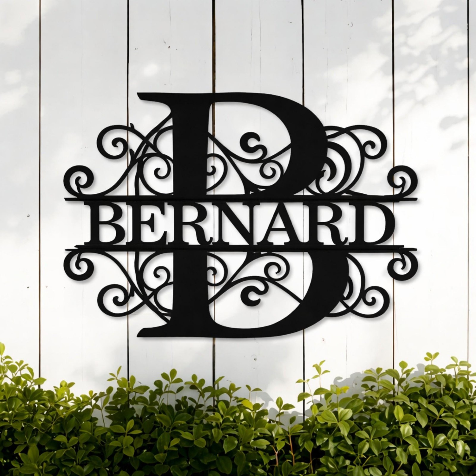 Custom Metal Sign, Personalized Monogram Name Wall Decor gallery
