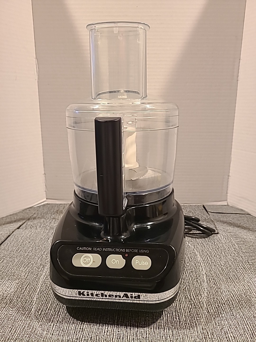 KitchenAid 4KFP600 11-Cup Food Processor Black - Made in France Working Great gallery