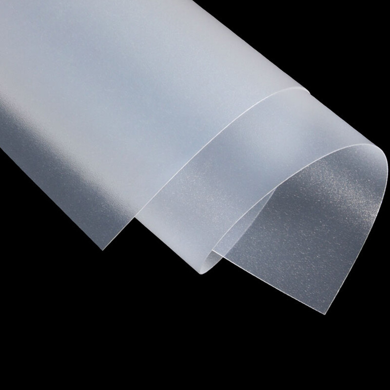 Polypropylene Plastic Thin Sheet PP Sheet Frosted Translucent Thickness 0,3~2mm gallery