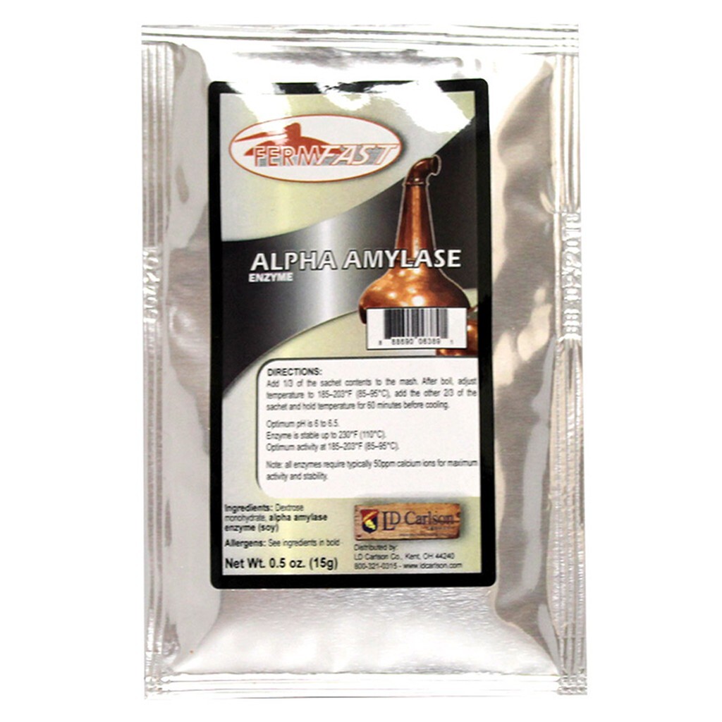 FermFast Alpha-Amylase Enzyme, 15g gallery