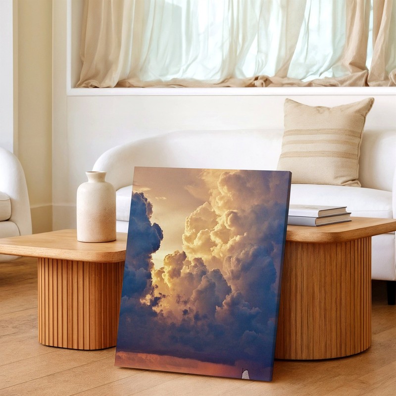 Wall Art Dramatic Cloudscape Seascape Sailboat Sunset Canvas Print Coastal Decor gallery