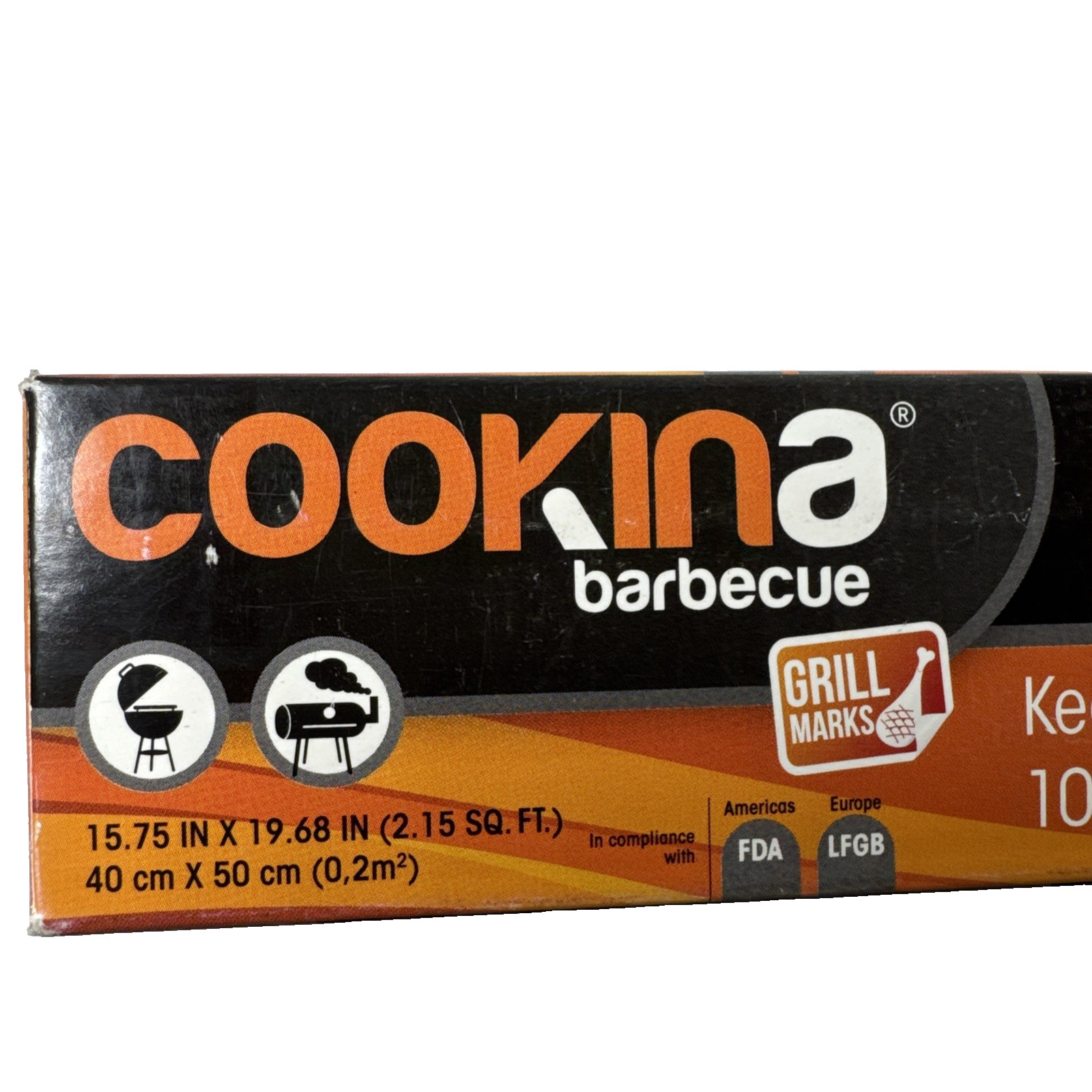 NOS 2014 BBQ Reusable Mat100% NonStick Easy to Clean Grilling Sheet for Smokers gallery