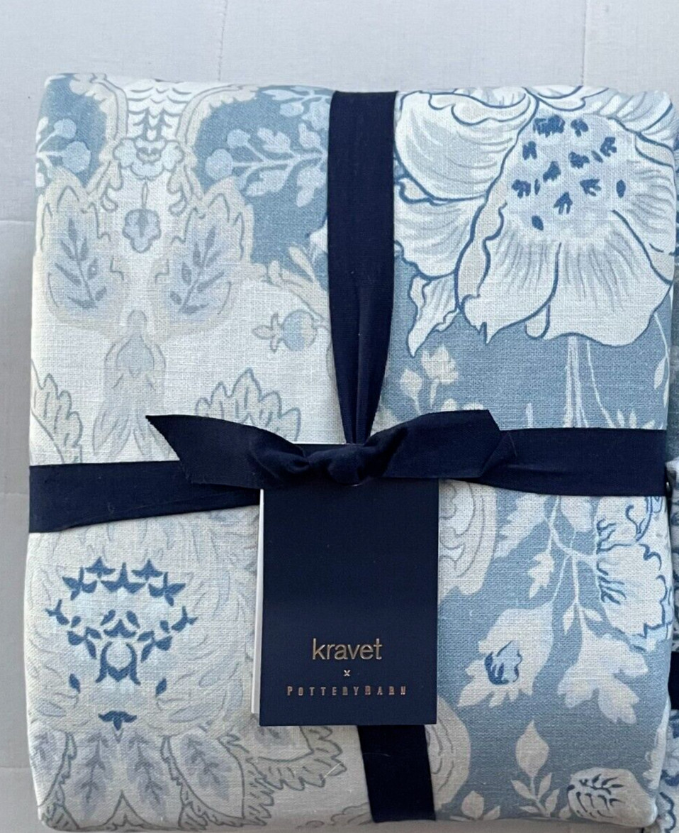 Pottery Barn KRAVET ARBORETUM PETITE FLORAL Duvet Cover King California King NWT gallery