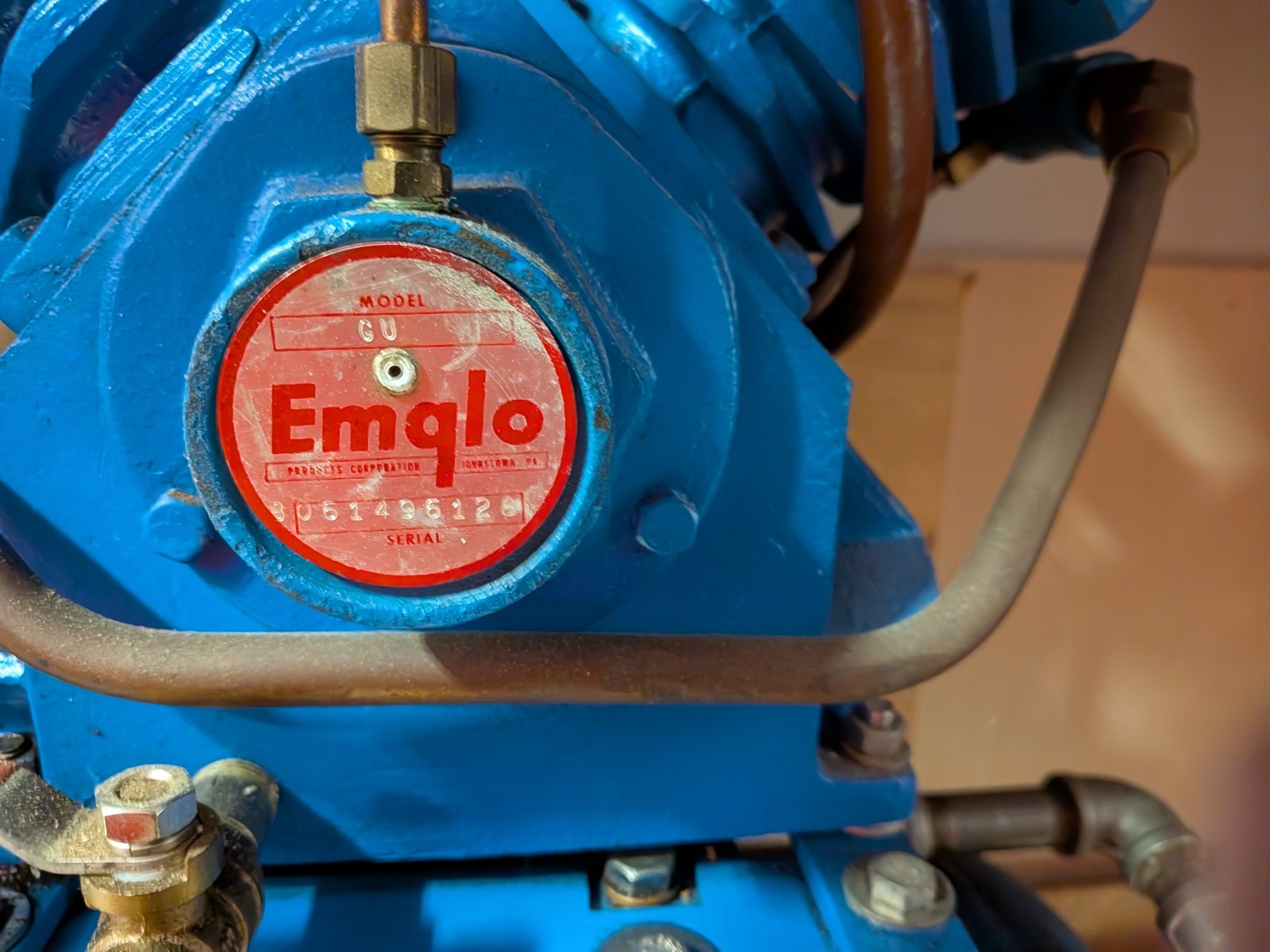 Emglo/Jenny Two Stage Air Compressor Pump(GU) with gallery