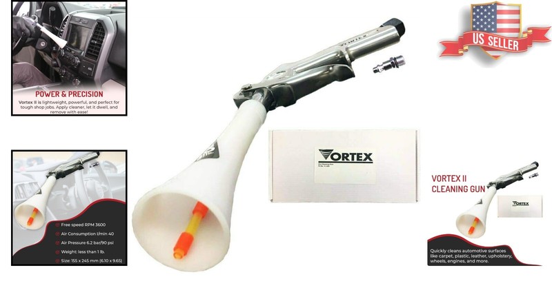 Heavy-Duty Air Cleaning Tool - Quickly Cleans Upholstery and Hard-to-Reach Areas gallery